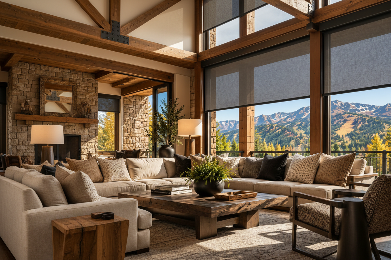 Solar Shades with a View